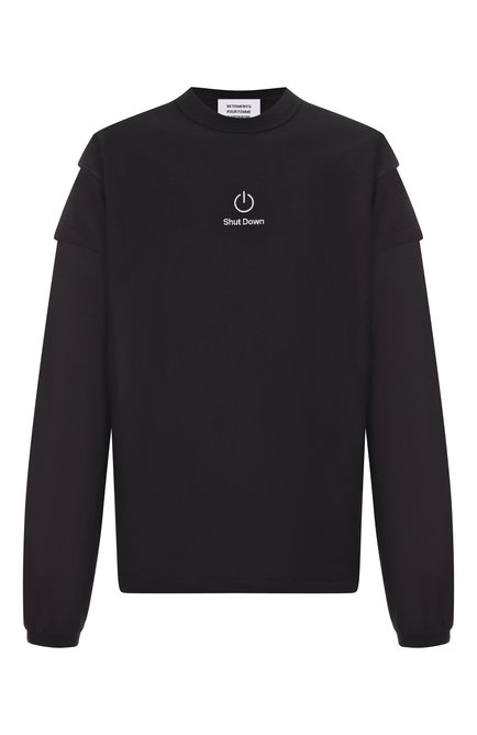 Мужская хлопковый лонгслив VETEMENTS, арт. UH76LS790B