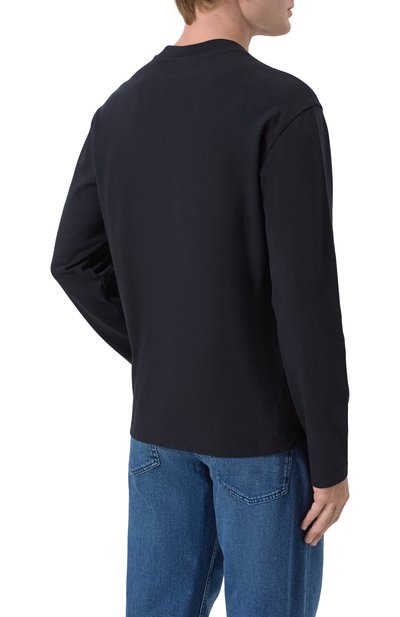 Хлопковый лонгслив EMPORIO ARMANI, арт. EM005552/AF25183, фото 4