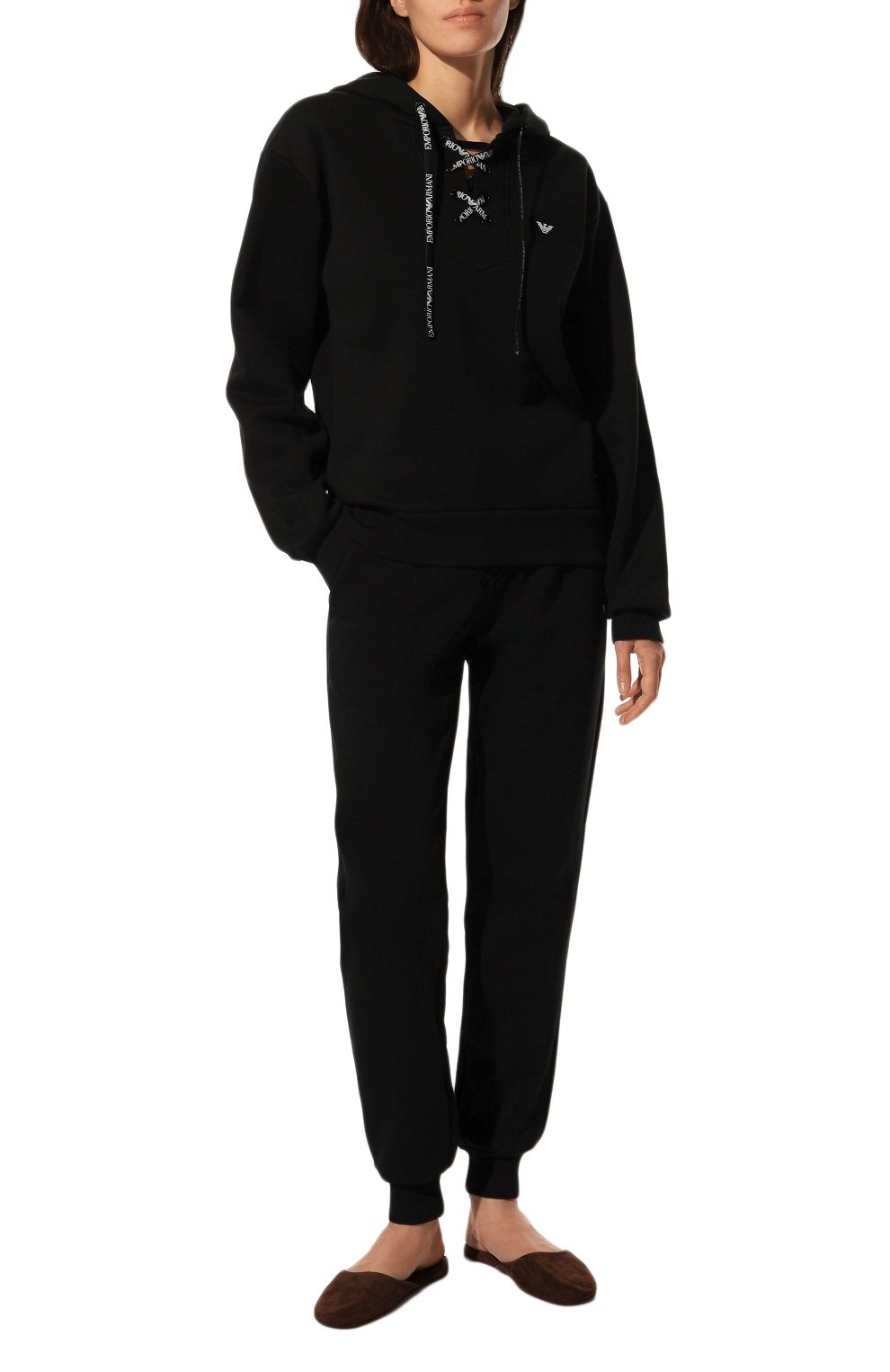 Хлопковое джоггеры EMPORIO ARMANI, арт. 164600/2F265, фото 2