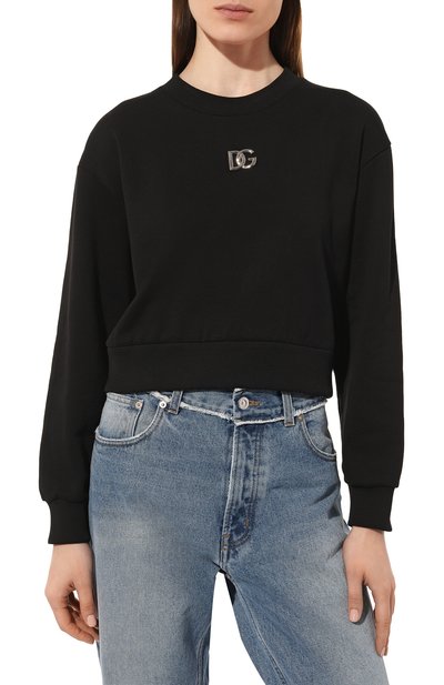 Хлопковый свитшот DOLCE & GABBANA, арт. F9P45Z/G7G3Q, фото 3