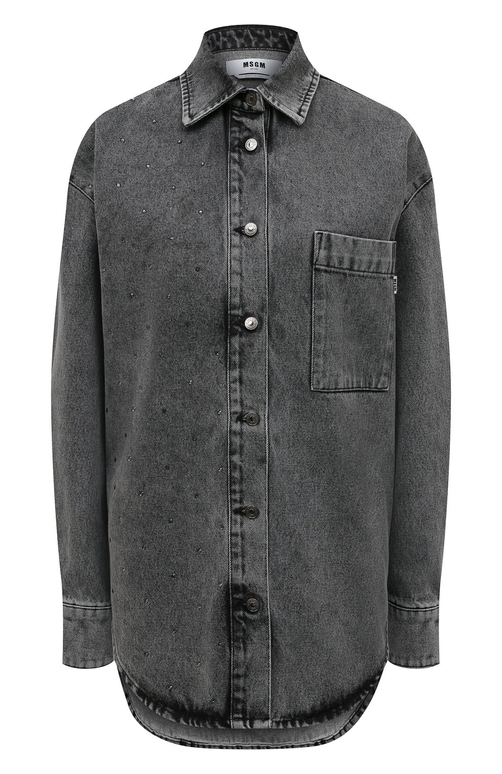 Джинсовая рубашка MSGM, арт. 3341MDE44L 227781, фото 1