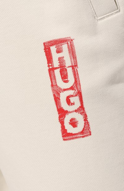 Хлопковые джоггеры HUGO, арт. 50494179, фото 5