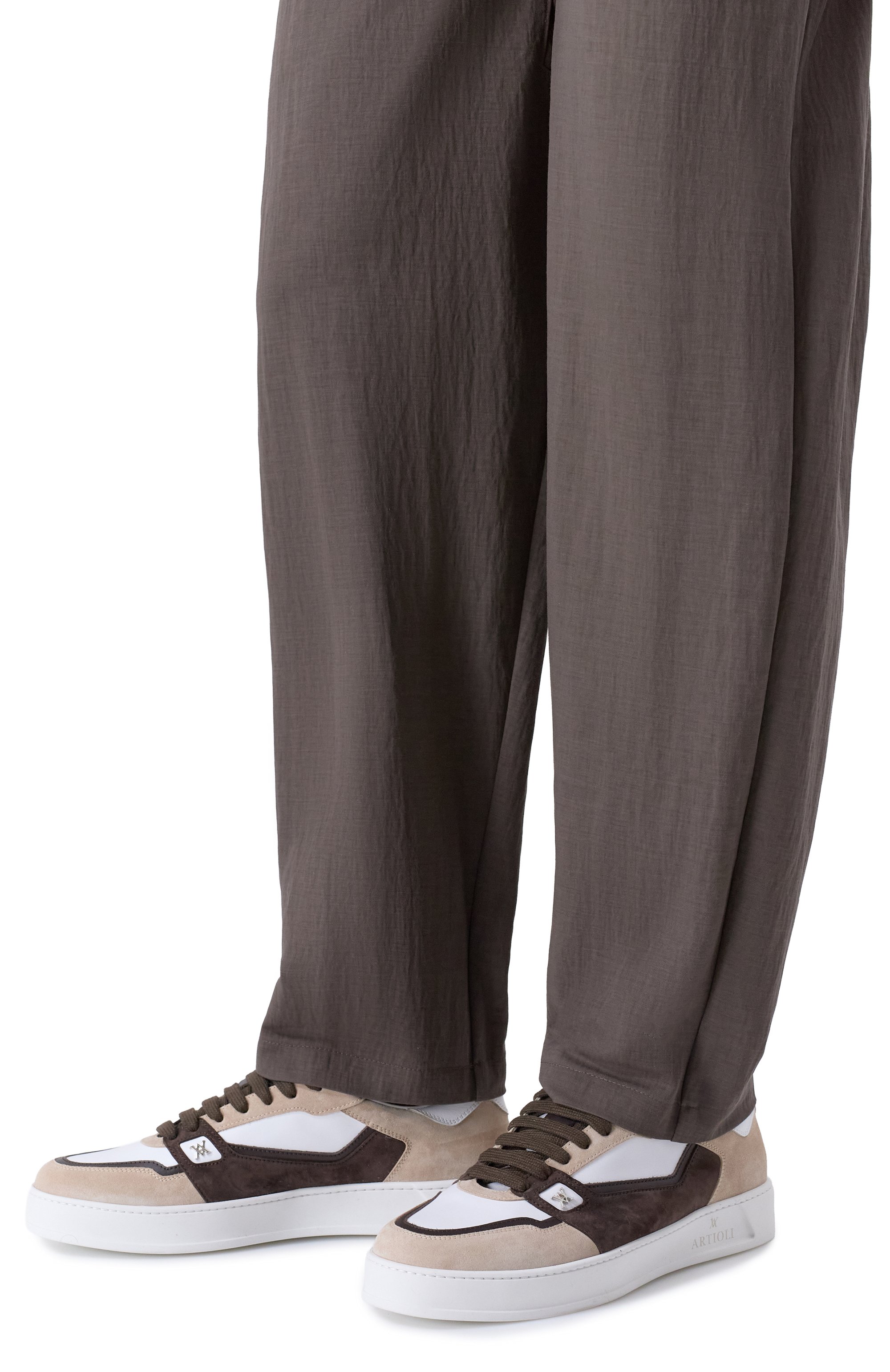 Кожаные кеды ARTIOLI, арт. 0S590/SUEDE/VITELL0, фото 3