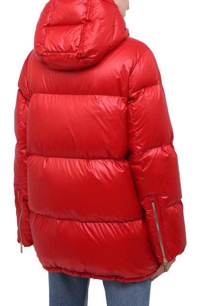 Пуховик MICHAEL MICHAEL KORS красного цвета по цене 54500 руб., арт. MH02J25CDF, фото 4 Пуховик MICHAEL MICHAEL KORS, арт. MH02J25CDF, фото 4