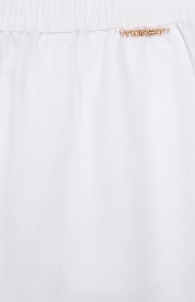 Брюки изо льна и хлопка TWINSET, арт. 251GJ2400, фото 3