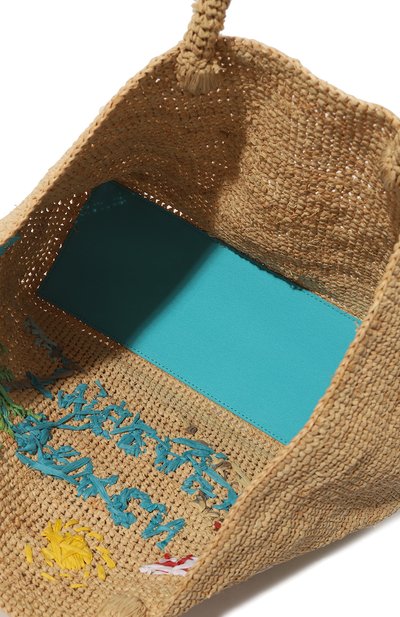 Сумка beach therapy MC2 SAINT BARTH бежевого цвета по цене 24950 руб., арт. RAFFIA BEACH/STBA/00381F, фото 5 Сумка beach therapy MC2 SAINT BARTH, арт. RAFFIA BEACH/STBA/00381F, фото 5