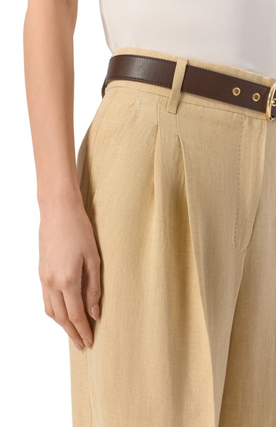 Льняные брюки MAX MARA STUDIO, арт. MSTSUMER0, фото 5