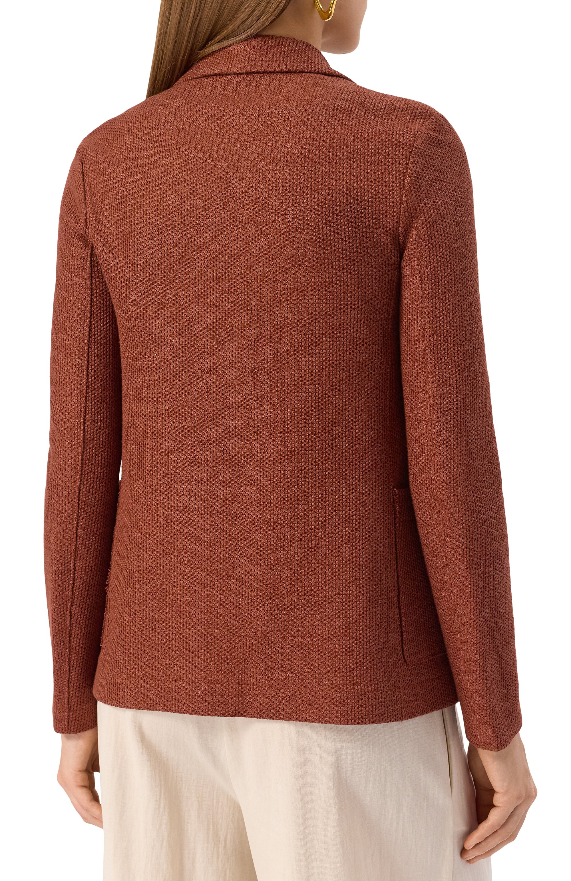 Жакет изо льна и хлопка HARRIS WHARF LONDON, арт. A2220PDZ, фото 4