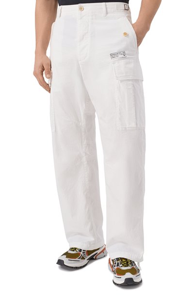 Хлопковые брюки-карго DSQUARED2, арт. S74KB1115/S35175, фото 3