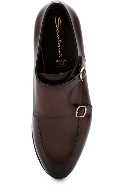 Кожаные монки SANTONI, арт. MCC016036MC2HVVDT50, фото 5