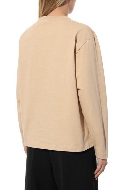 Хлопковый лонгслив JIL SANDER, арт. J02GC0107/J20215, фото 4