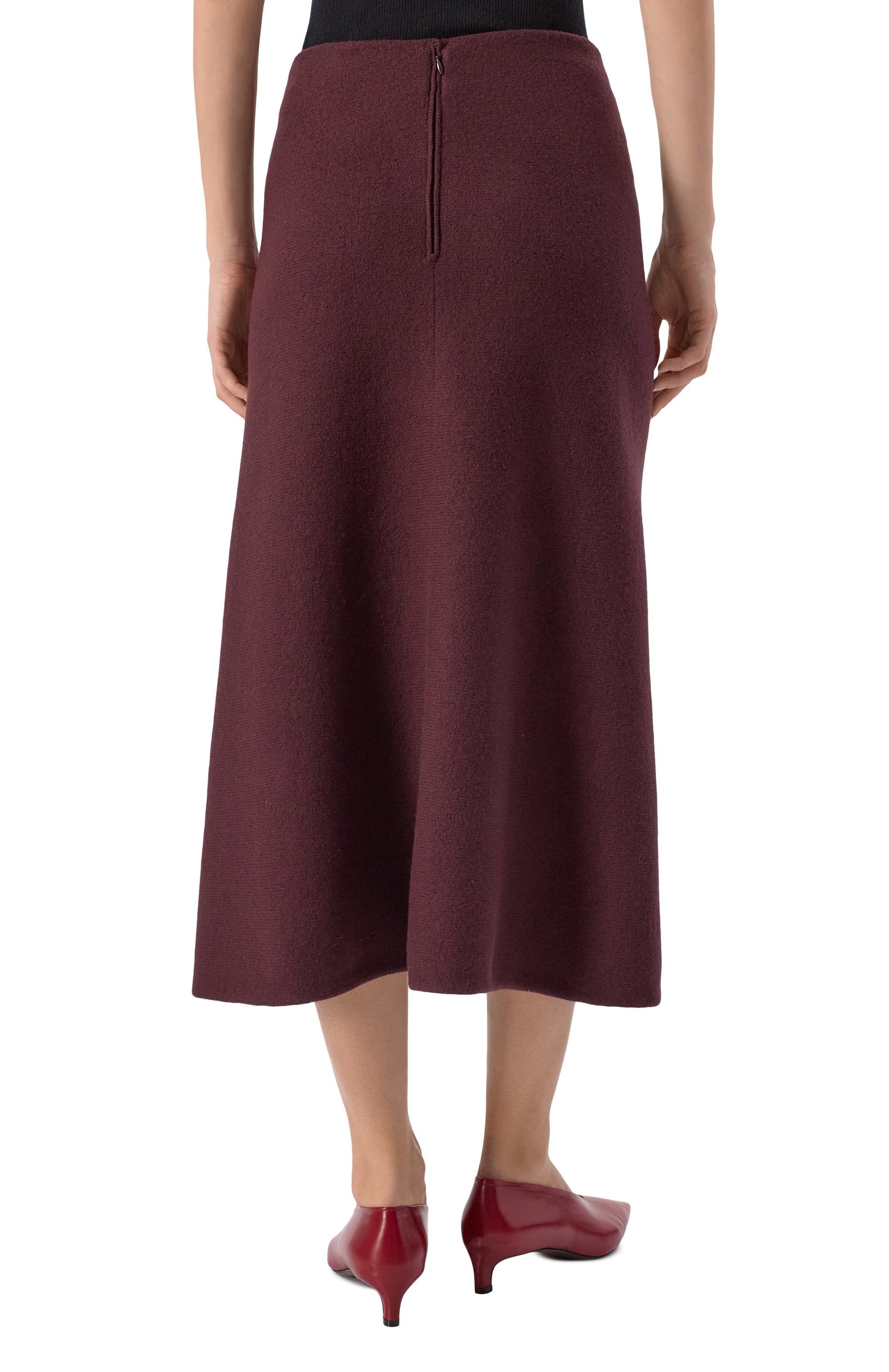 Шерстяная юбка JIL SANDER, арт. J02MA0248/J14506, фото 4