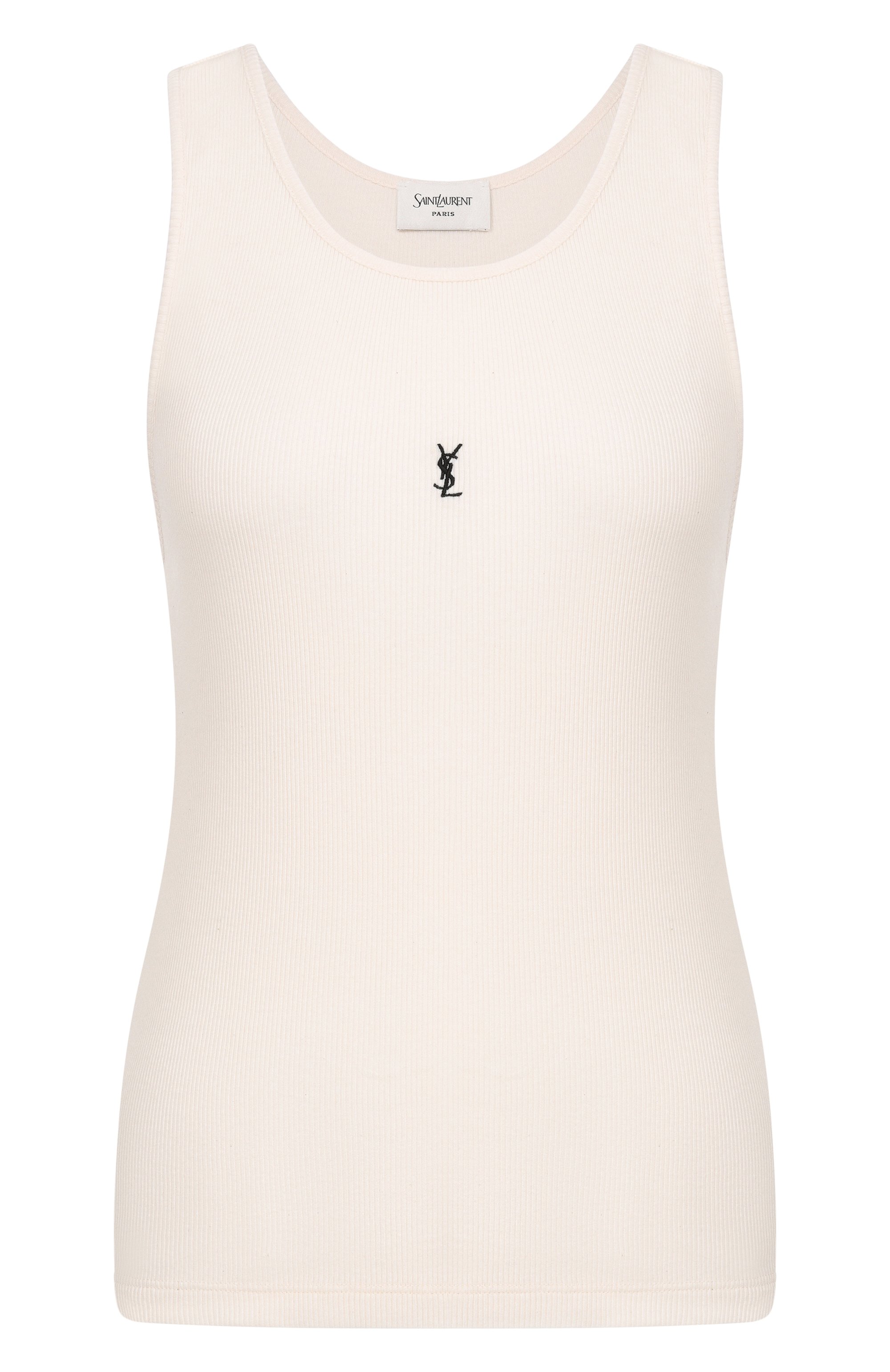 Хлопковая майка SAINT LAURENT, арт. 823603/Y37EC, фото 1