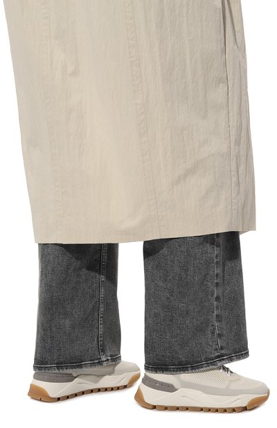 Кожаные кроссовки SANTONI, арт. WBIM61222BTGCTZ3I20, фото 3