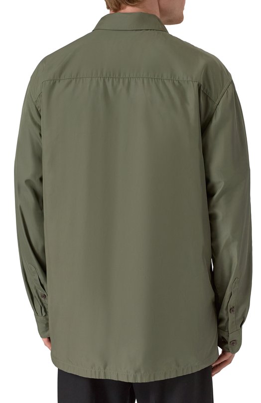 Куртка-рубашка Dries Van Noten 251-020733-1275 Хаки  251-020733-1275 Фото 4