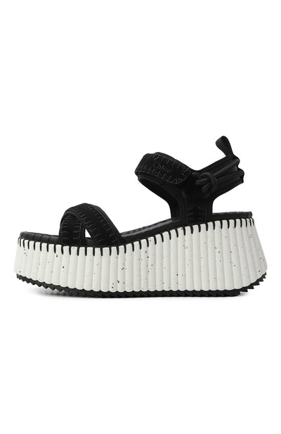 Замшевые босоножки nama CHLOÉ, арт. CHC24S870HT, фото 4