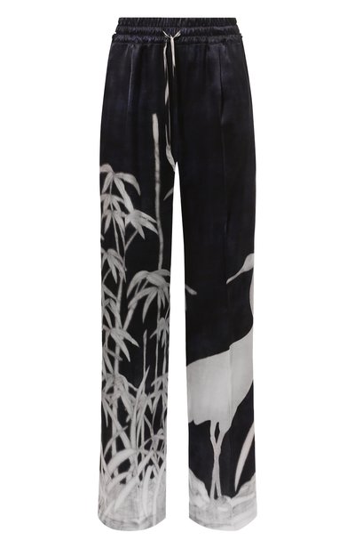 Женские шелковые брюки KITON, арт. D48122K0978C