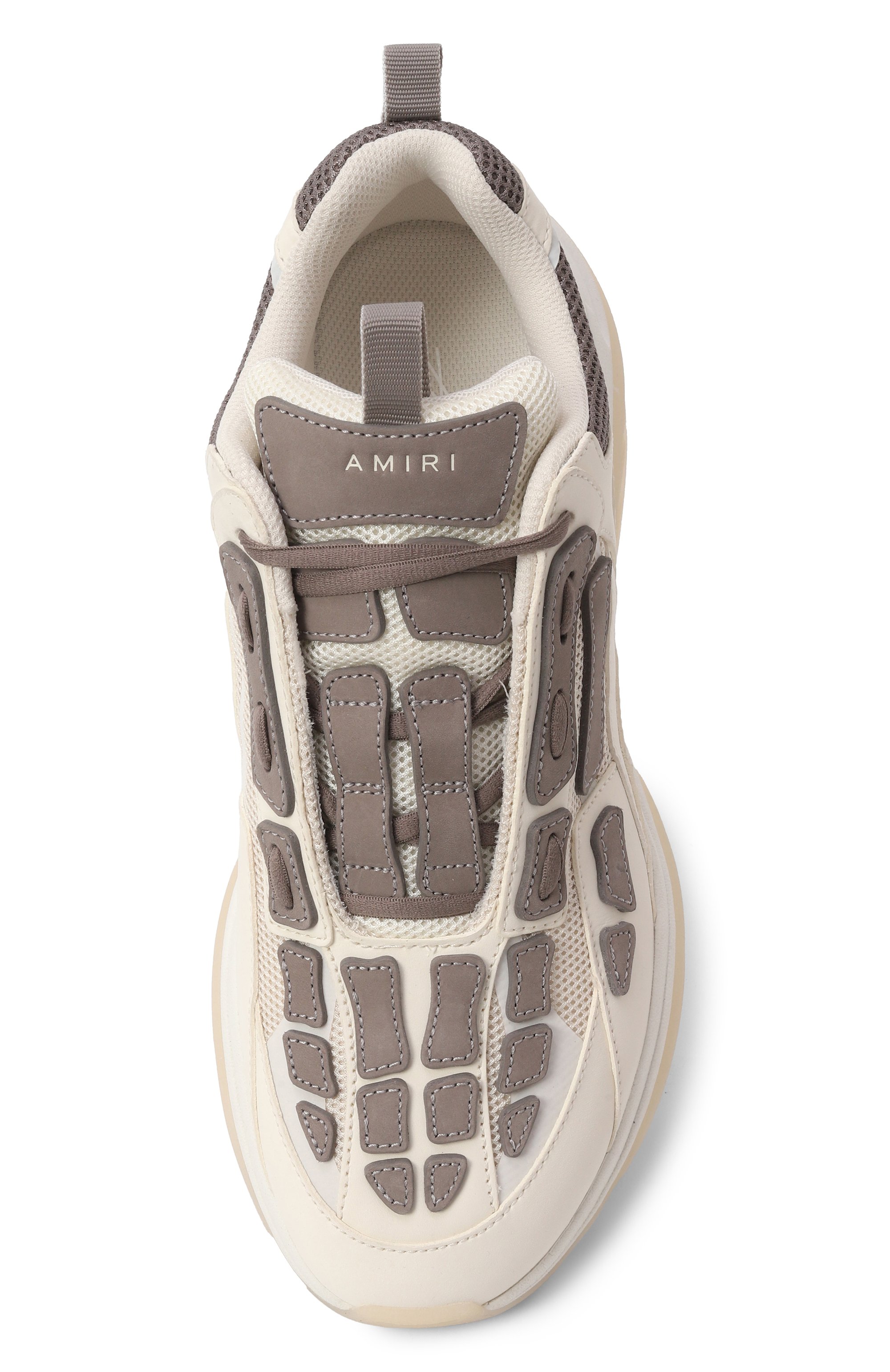 Кожаные кроссовки bone running AMIRI, арт. AMF0SR1091, фото 6