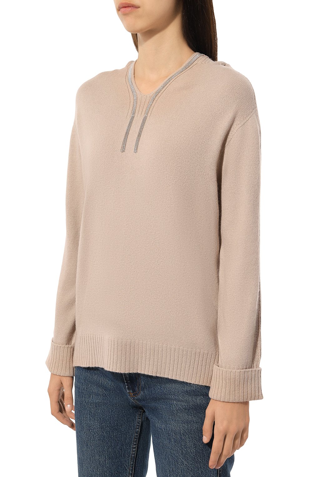 Худи из кашемира и вискозы D.EXTERIOR, арт. 59066, фото 3