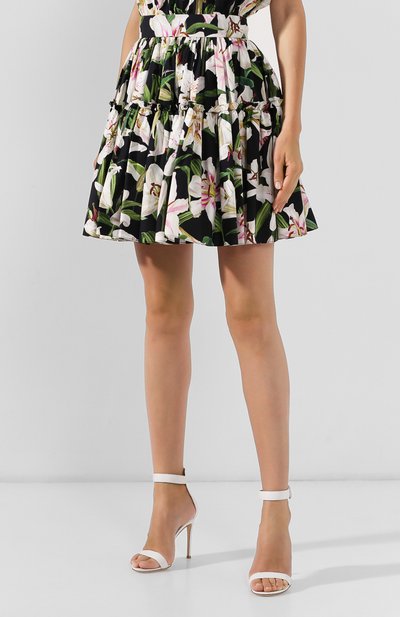 Хлопковая юбка DOLCE & GABBANA, арт. F4BIXT/HS5E0, фото 3