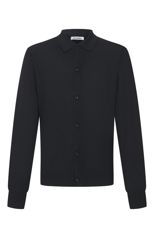 Кардиган из шелка и кашемира Attachment AK61-004 Чёрный AK61-004