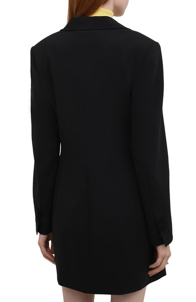 Шерстяное платье DSQUARED2 черного цвета по цене 176500 руб., арт. S72CV0242/S40320, фото 4 Шерстяное платье DSQUARED2, арт. S72CV0242/S40320, фото 4