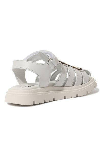 Кожаные сандалии MOSCHINO, арт. 77398/VAR03/28-35, фото 3