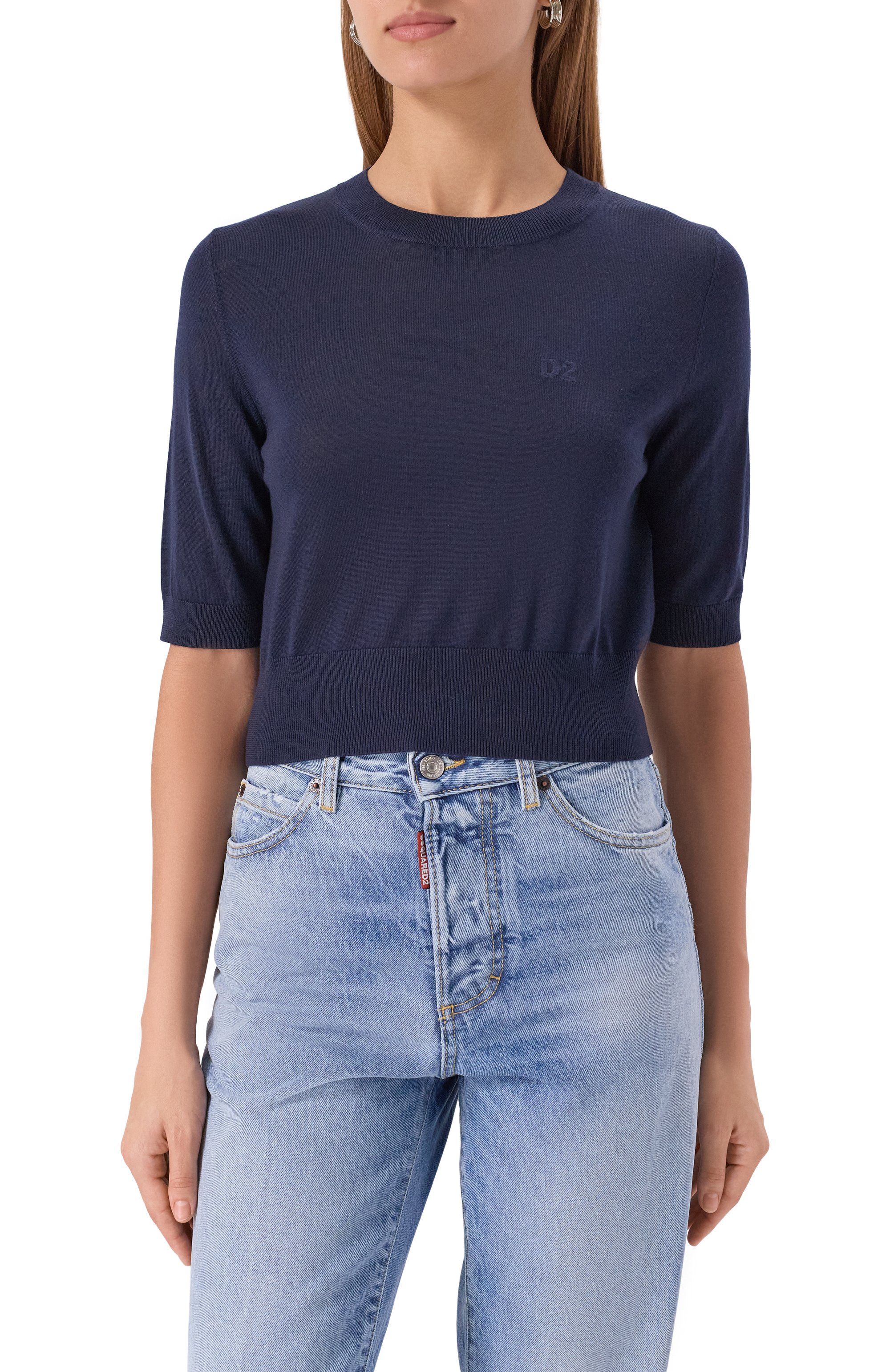 Шерстяной топ DSQUARED2, арт. S75HA1383/S18310, фото 3