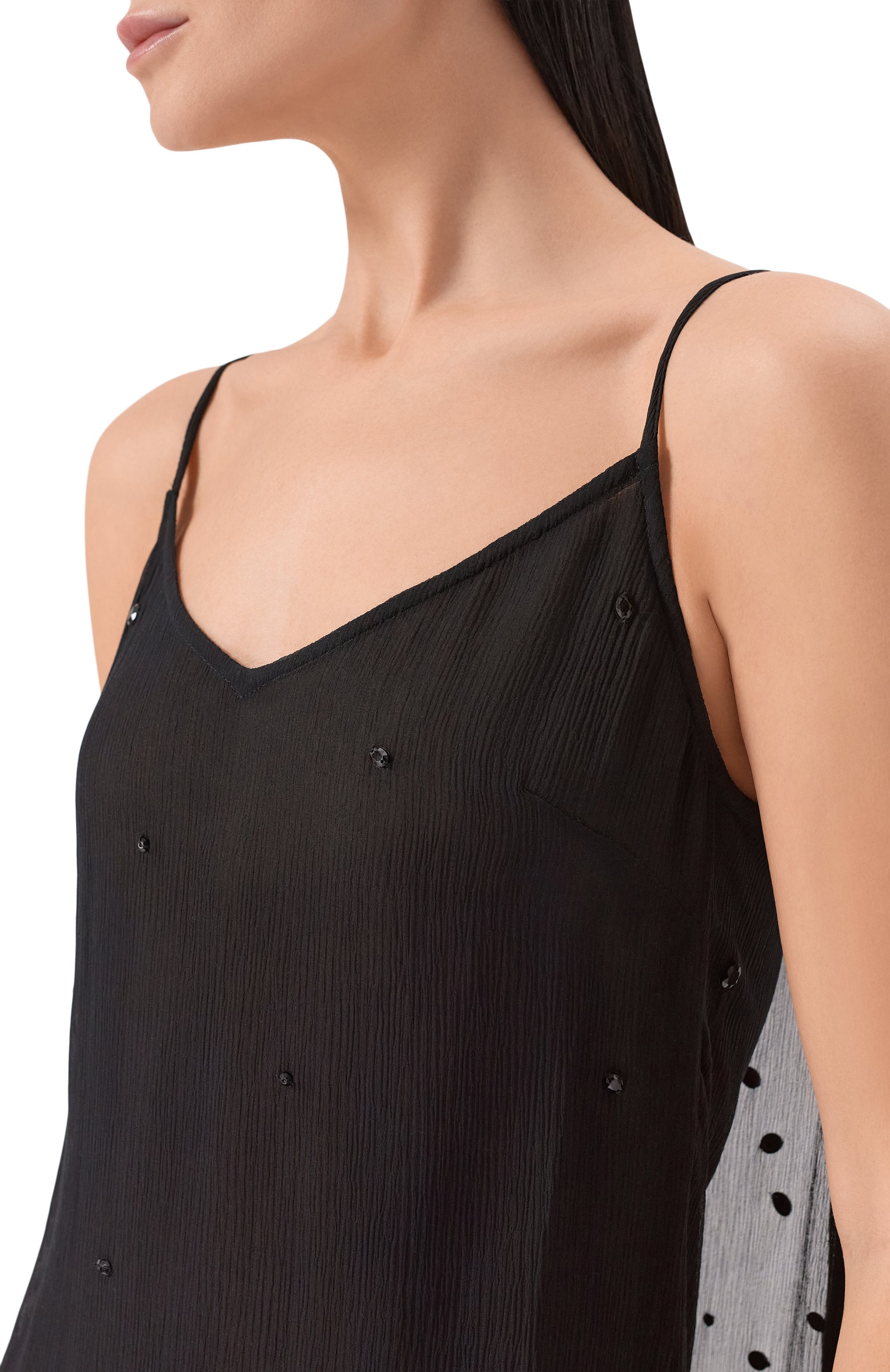 Шелковое платье ALBUS LUMEN черного цвета по цене 141500 руб., арт. AL.RT26.DRESS02, фото 4 Шелковое платье ALBUS LUMEN, арт. AL.RT26.DRESS02, фото 4