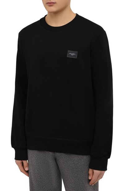 Хлопковый свитшот DOLCE & GABBANA, арт. G9PD3T/FU7DU, фото 3
