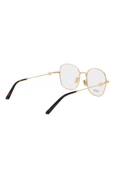 Оправа DIOR EYEWEAR золотого цвета по цене 63000 руб., арт. PETIT CD0 S1U B000, фото 3 Оправа DIOR EYEWEAR, арт. PETIT CD0 S1U B000, фото 3