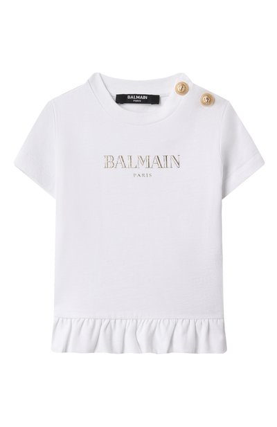 Хлопковая футболка BALMAIN, арт. BW8051