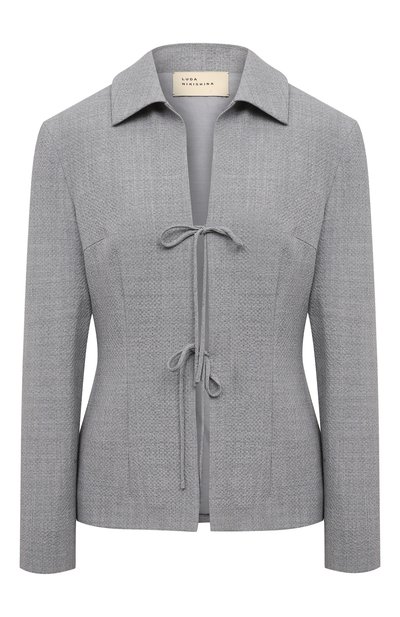 Шерстяная блузка LUDA NIKISHINA, арт. SH/TILDA/GREY, фото 1