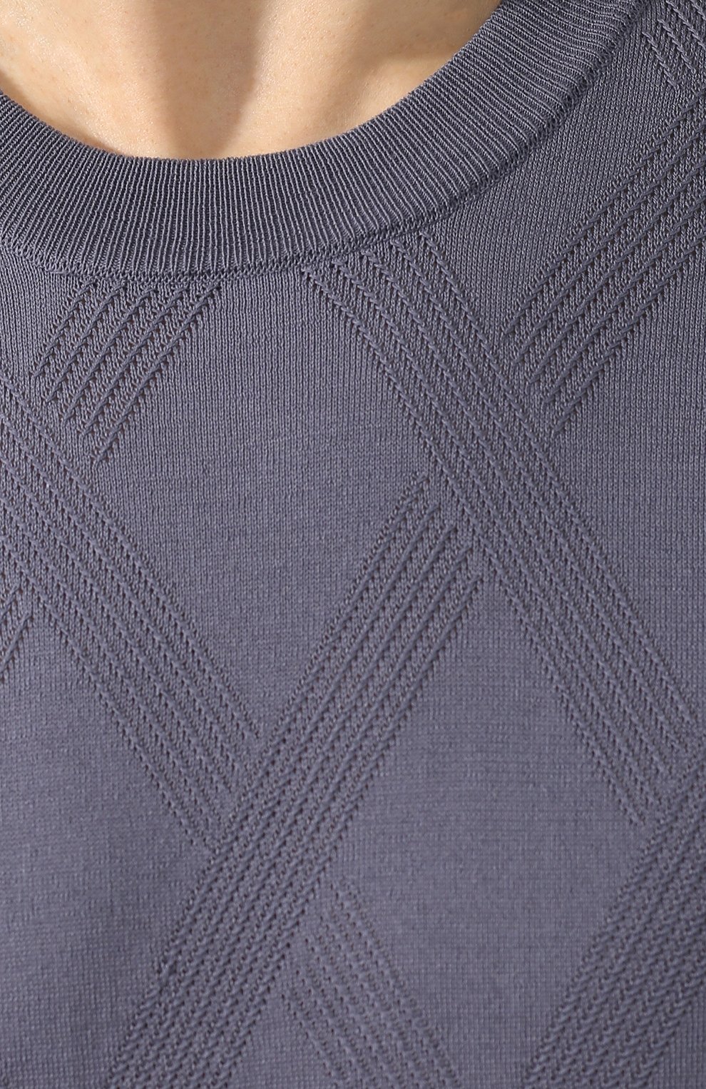 Хлопковый джемпер CORTIGIANI, арт. 819137/0500, фото 5