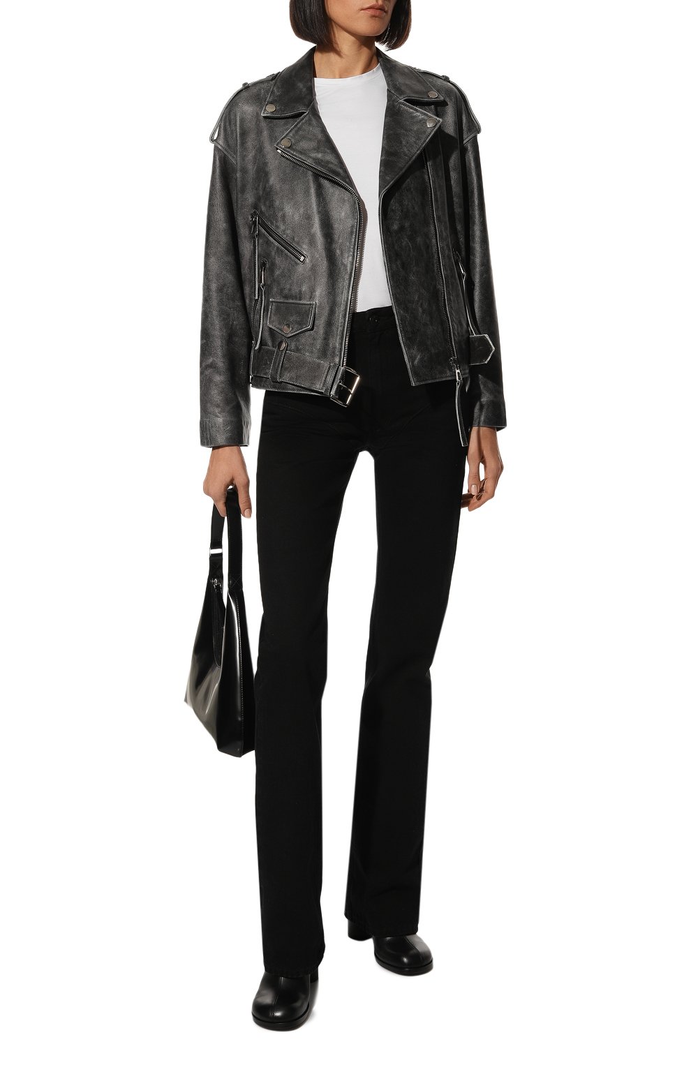 Кожаная куртка SEVEN LAB, арт. K185-60 grey, фото 2