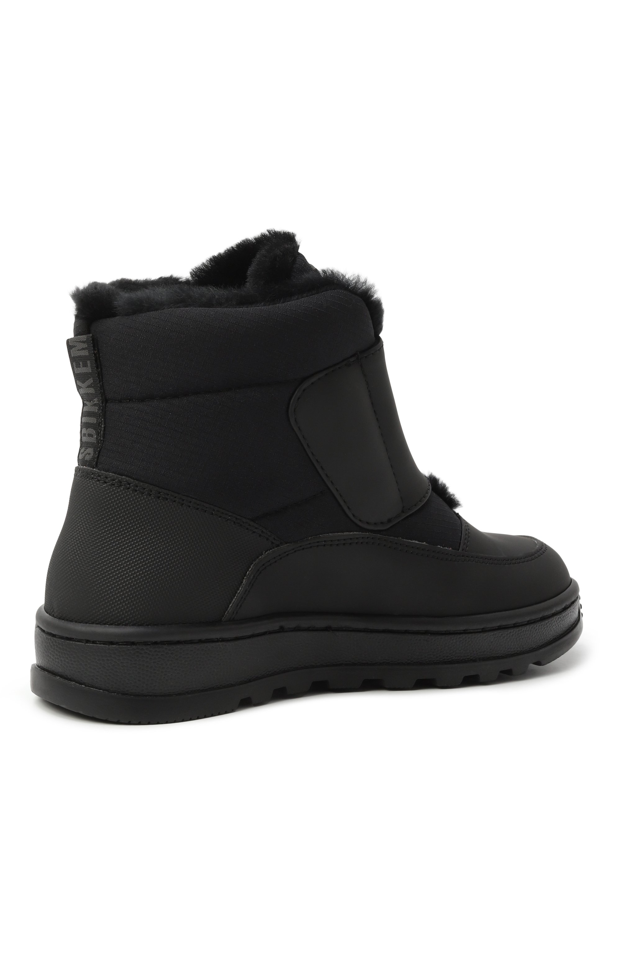 Утепленные ботинки DIRK BIKKEMBERGS черного цвета по цене 17000 руб., арт. K1B5-21745-1880999, фото 3 Утепленные ботинки DIRK BIKKEMBERGS, арт. K1B5-21745-1880999, фото 3