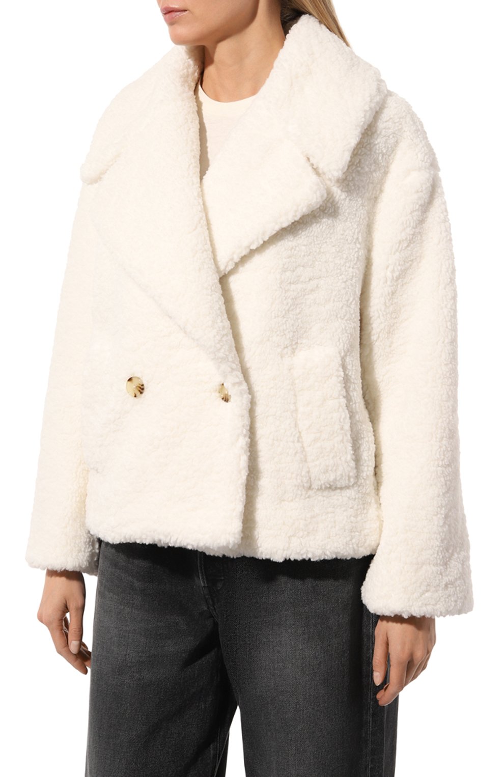 Шуба из экомеха BOSS, арт. 50503419, фото 3