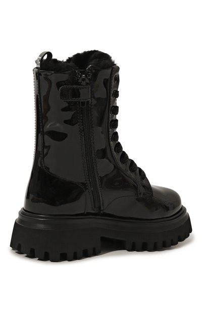 Кожаные ботинки DOLCE & GABBANA, арт. D11220/AB276, фото 3