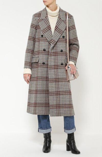 Кожаные ботильоны babies с ремешками SAINT LAURENT, арт. 447330/CY500, фото 3