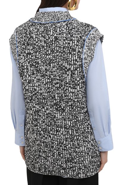 Жилет из хлопка и шерсти ACNE STUDIOS, арт. A60250, фото 4