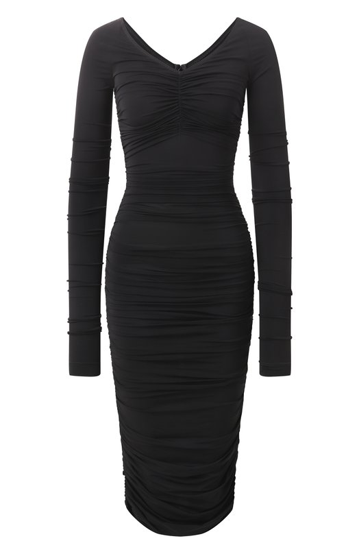 фото Платье из вискозы dolce & gabbana