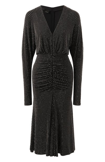 Женское платье с отделкой стразами PINKO, арт. 104455/A288