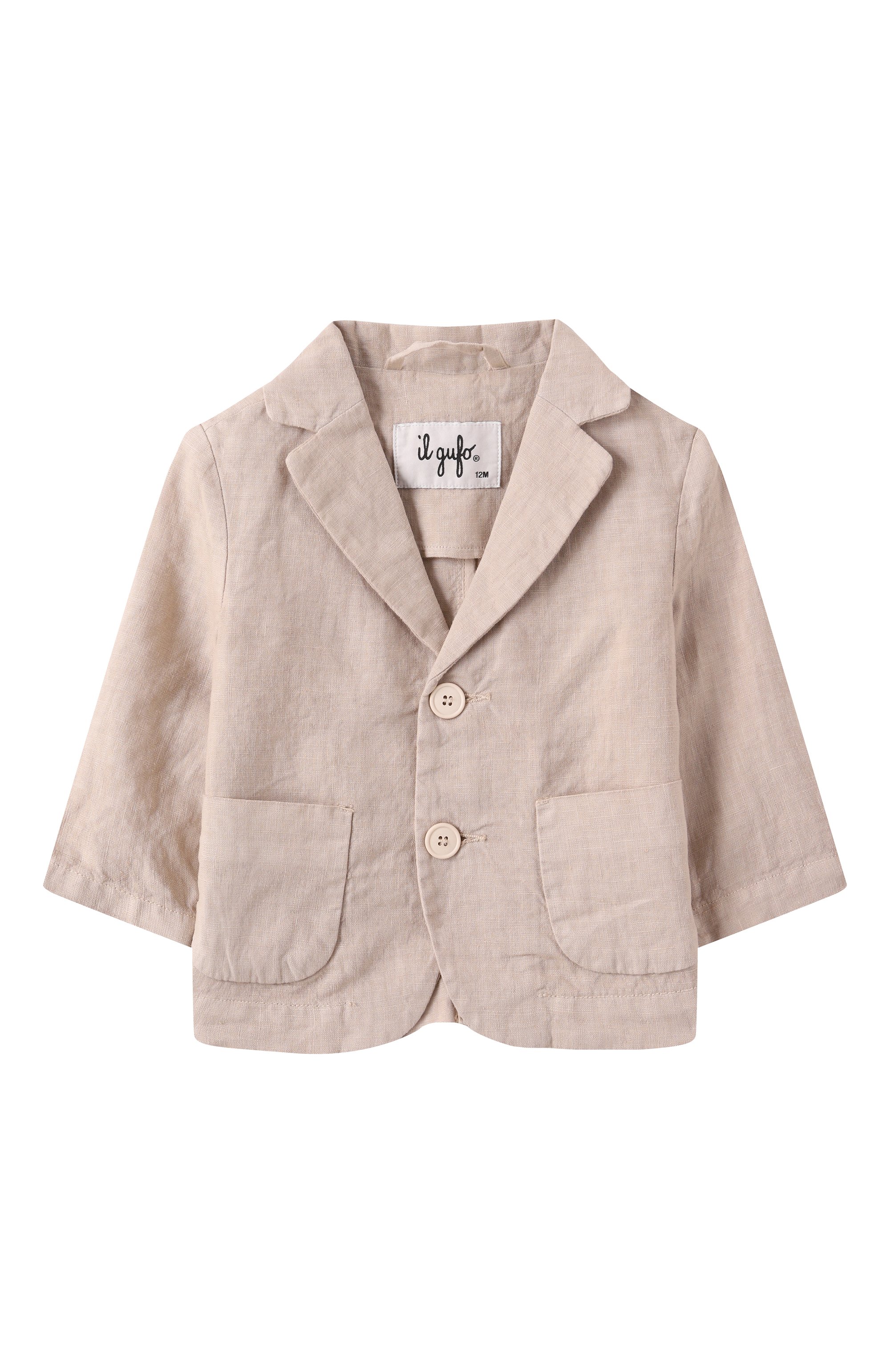 Льняной пиджак IL GUFO, арт. P25GB043L6009/12M-18M, фото 1