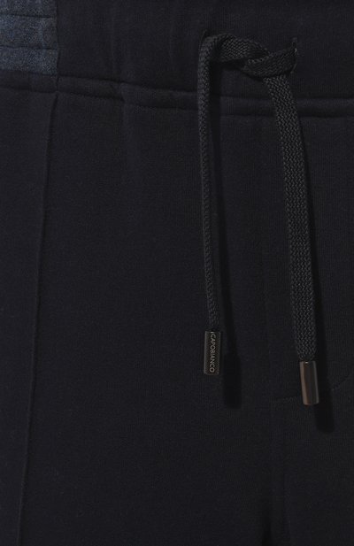 Брюки из хлопка и кашемира CAPOBIANCO, арт. 17M706.LB00., фото 5