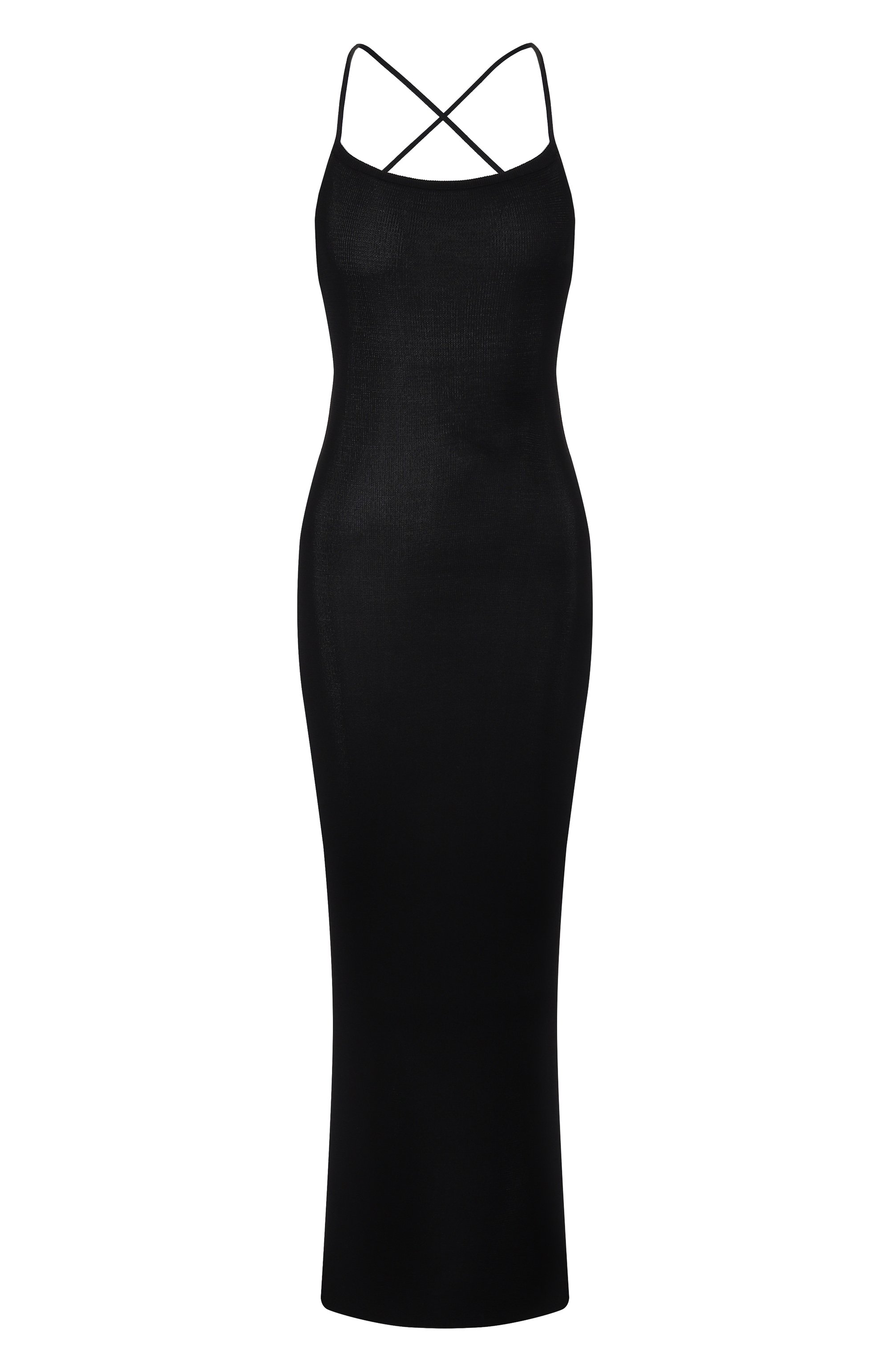 Платье из вискозы ISABEL BENENATO черного цвета по цене 63800 руб., арт. DK19S25, фото 1 Платье из вискозы ISABEL BENENATO, арт. DK19S25, фото 1