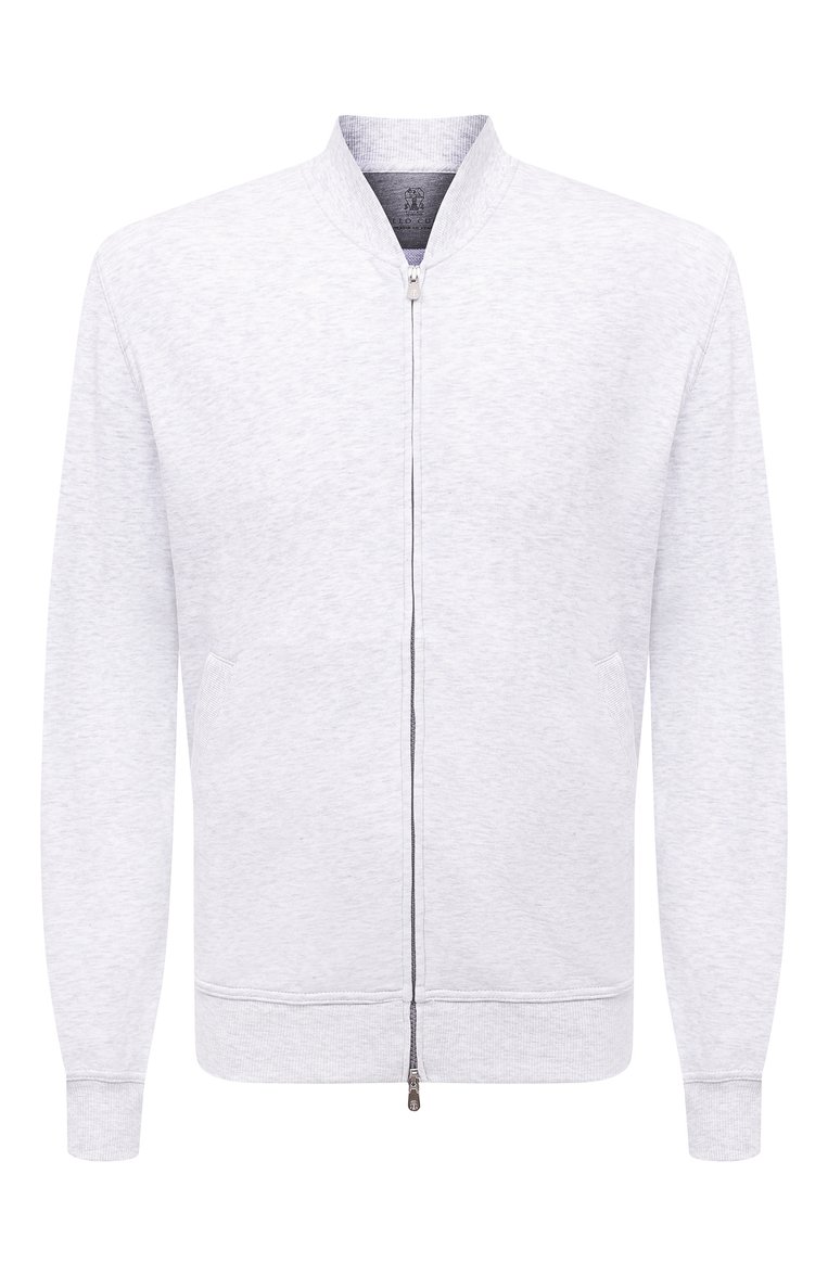 Хлопковая толстовка BRUNELLO CUCINELLI, арт. M0T359072G, фото 1