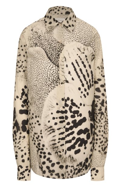 Женская хлопковая рубашка DRIES VAN NOTEN, арт. 251-010700-1110