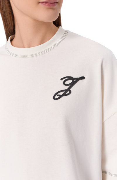 Хлопковая футболка JACQUEMUS, арт. 26ETSW00580/AJ00226, фото 5