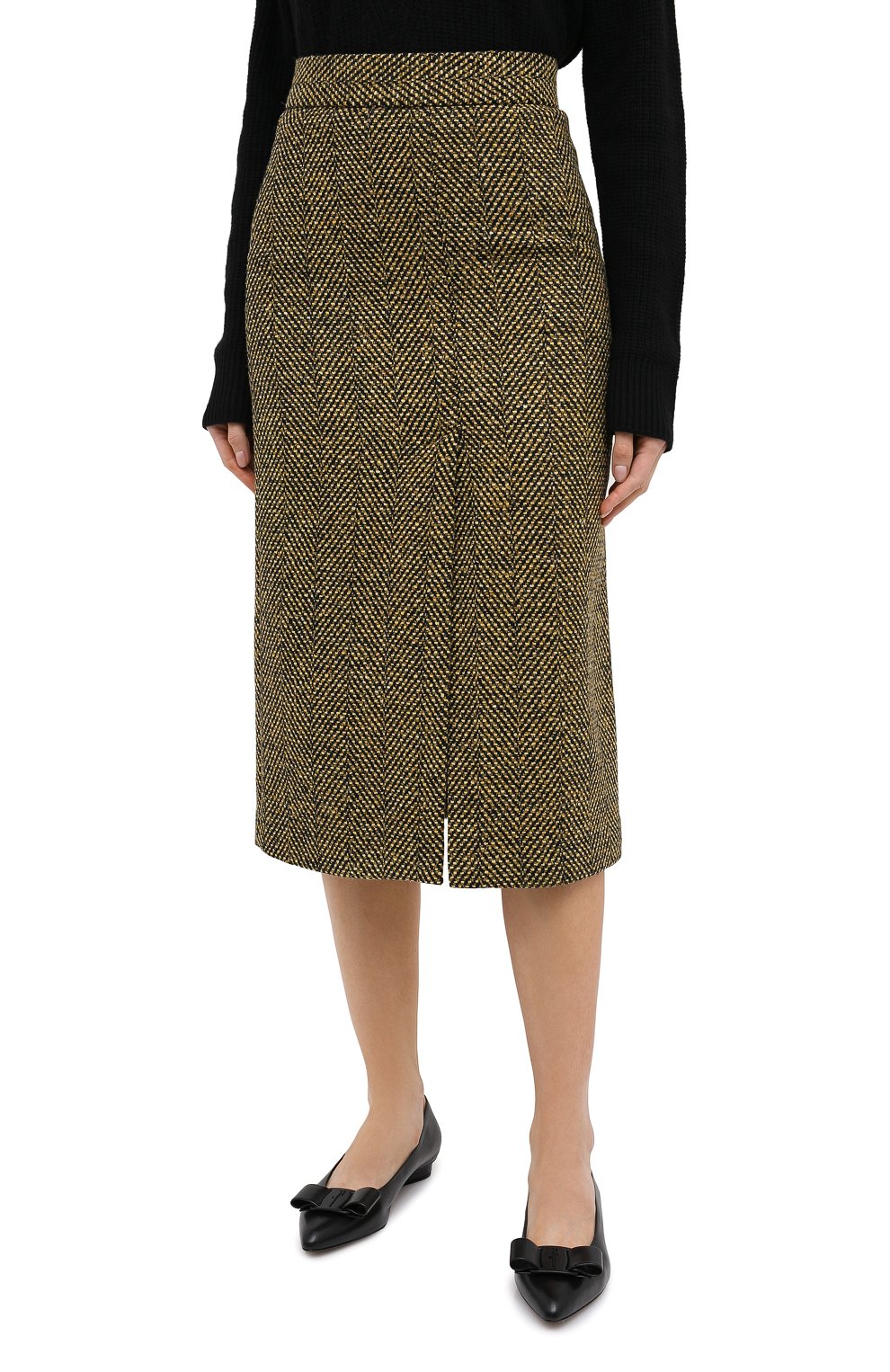 Юбка REDVALENTINO хаки цвета по цене 39950 руб., арт. UR0RAF05/5CR, фото 3 Юбка REDVALENTINO, арт. UR0RAF05/5CR, фото 3