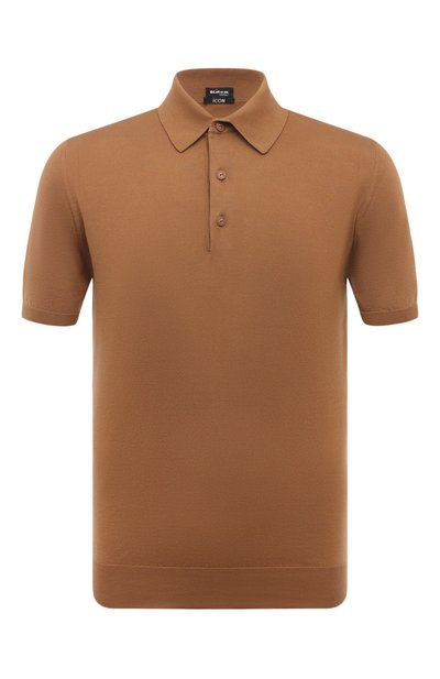 Мужская хлопковое поло KITON, арт. UMKXX33K3